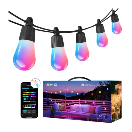 LEPRO ZB1-30 Wi-Fi String Lights, 30 m